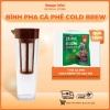 Bình pha cà phê Cold Brew 1.100ml nhựa ABS cứng cao - Tiện lợi, giá ưu đãi 200k
