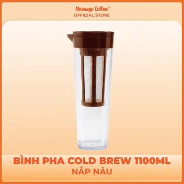 Bình pha cà phê Cold Brew 1.100ml nhựa ABS cứng cao - Tiện lợi, giá ưu đãi 200k