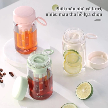Bình pha cà phê Cold Brew 450ml/600ml nhựa cao cấp - Giá chỉ 89.000₫