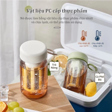 Bình pha cà phê Cold Brew 450ml/600ml nhựa cao cấp - Giá chỉ 89.000₫ 2 Bình pha cà phê Cold Brew 450ml/600ml nhựa cao cấp - Giá chỉ 89.000₫ 2