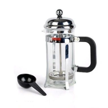 Bình Pha Cà Phê Nén Kiểu Pháp Đa Dung Tích, Tặng Thìa Nhựa Đong, Tiện Dụng, 99.900₫