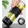 Bình pha trà cafe nước mang đi, lõi lọc inox, thủy tinh giữ nhiệt, tiện lợi, giá 140.000₫ 6