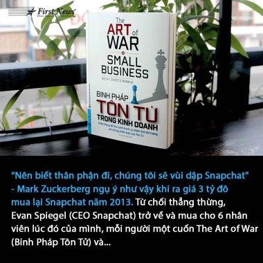 Binh Pháp Tôn Tử trong Kinh doanh - Sách chiến lược First News, giảm giá 20%