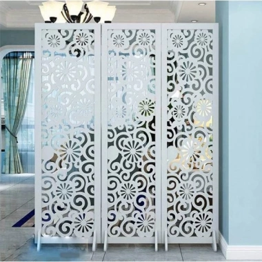 Bình phong vách ngăn hoa văn có chân đỡ - Tặng chân đứng, giá ưu đãi 198.000đ (bán 2 tấm) 2