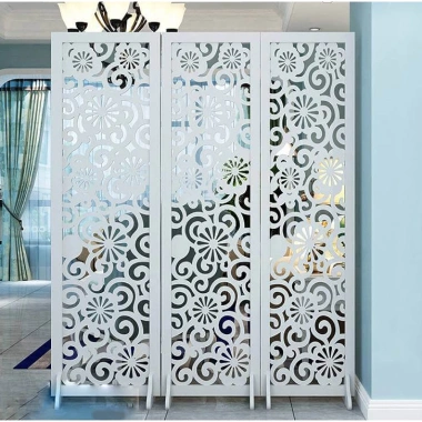 Bình phong vách ngăn hoa văn có chân đỡ - Tặng chân đứng, giá ưu đãi 198.000đ (bán 2 tấm) 5