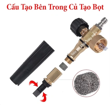 Bình phun xịt rửa xe tạo bọt tuyết 1.000ml - Bình 1L và khớp nối, chỉ 62.000₫