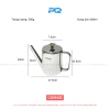 Bình rót dầu 2 lớp inox 18/10 400ml Ấm pha trà chống rò rỉ chockmen giá 515k 2