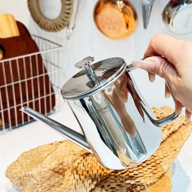 Bình rót dầu 2 lớp inox 18/10 400ml Ấm pha trà chống rò rỉ chockmen giá 515k 3 Bình rót dầu 2 lớp inox 18/10 400ml Ấm pha trà chống rò rỉ chockmen giá 515k 3