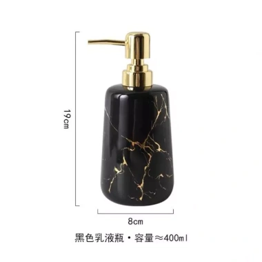 Bình sứ 400ml cao cấp đựng nước rửa tay, sữa tắm, dầu gội Giá ưu đãi 145.000đ