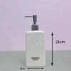 Bình sứ 500ml dầu gội – Lọ cao cấp Bát Tràng trắng, vuông, cho nước rửa tay, sữa tắm – 45.000đ 2
