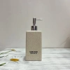 Bình sứ 500ml dầu gội – Lọ cao cấp Bát Tràng trắng, vuông, cho nước rửa tay, sữa tắm – 45.000đ 6
