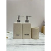 Bình sứ 500ml dầu gội – Lọ cao cấp Bát Tràng trắng, vuông, cho nước rửa tay, sữa tắm – 45.000đ 8
