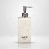 Bình sứ 500ml dầu gội – Lọ cao cấp Bát Tràng trắng, vuông, cho nước rửa tay, sữa tắm – 45.000đ 10