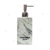 Bình sứ Bát Tràng 500ml - Lọ đựng nước rửa tay, dầu gội, sữa tắm, vuông vân đá 9