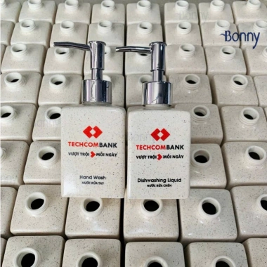 Bình sứ Bát Tràng cao cấp 300ml cát trắng - Đựng nước rửa tay, dầu gội, sữa tắm - Giá chỉ 45.000đ 3 Bình sứ Bát Tràng cao cấp 300ml cát trắng - Đựng nước rửa tay, dầu gội, sữa tắm - Giá chỉ 45.000đ 3