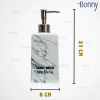 Bình sứ Bát Tràng cao cấp 500ml - Đựng nước rửa tay, dầu gội, sữa tắm, vân đá, giá 55k 3