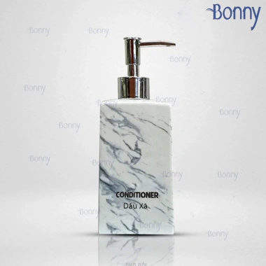 Bình sứ Bát Tràng cao cấp 500ml - Đựng nước rửa tay, dầu gội, sữa tắm, vân đá, giá 55k