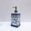 Bình sứ cao cấp 500ml đựng nước rửa tay, dầu gội, sữa tắm - Lọ vuông họa tiết sang trọng, giảm còn 179.000đ 9
