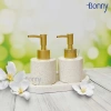 Bình sứ đa năng TT12 Cát trắng 150ml - Đựng dầu gội, nước rửa tay, sữa tắm - Giá chỉ 29.000 VNĐ 4