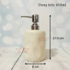 Bình sứ gốm Cát trắng TT03 420ml - Đựng dầu gội, nước rửa tay, sữa tắm, chỉ 25.000₫ 3