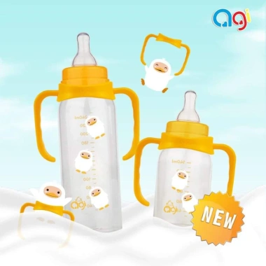 Bình sữa Agi cổ hẹp 60ml-240ml có van chống sặc - Giá ưu đãi 15.000 đồng