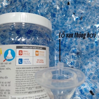 Bình sữa Agi cổ hẹp 60ml-240ml có van chống sặc - Giá ưu đãi 15.000 đồng
