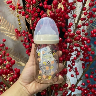 Bình sữa BaBuu PPSU 160ml‑240ml họa tiết đáng yêu, tặng núm – Giá chỉ 109.000₫ 5 Bình sữa BaBuu PPSU 160ml‑240ml họa tiết đáng yêu, tặng núm – Giá chỉ 109.000₫ 5