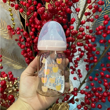 Bình sữa BaBuu PPSU 160ml‑240ml họa tiết đáng yêu, tặng núm – Giá chỉ 109.000₫