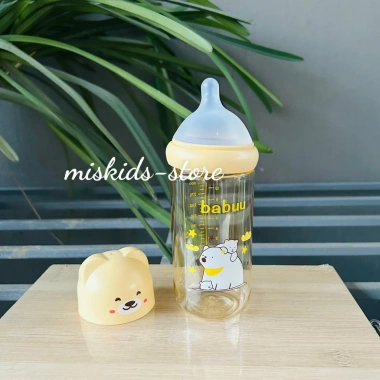 Bình sữa Babuu PPSU 90‑300ml Đặc biệt, núm ti silicone 6.2cm an toàn cho bé