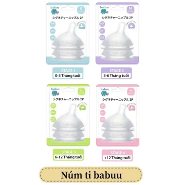 Bình sữa Babuu PPSU 90‑300ml Đặc biệt, núm ti silicone 6.2cm an toàn cho bé