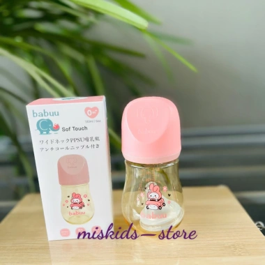 Bình sữa Babuu PPSU cổ rộng 90ml-240ml, tặng núm siêu mềm - Giá ưu đãi 99.000đ 9 Bình sữa Babuu PPSU cổ rộng 90ml-240ml, tặng núm siêu mềm - Giá ưu đãi 99.000đ 9
