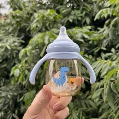 Bình Sữa BABUU PPSU Cổ Rộng Tay Cầm Quai Cầm - Tặng 1 Núm, Giá Giảm 105.000₫ 6