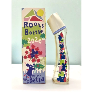 Bình sữa Bétta Japan cổ hẹp 240ml/200ml, thuỷ tinh, PPSU, PP - đã qua sử dụng kèm núm mới, giá ưu đãi 459k
