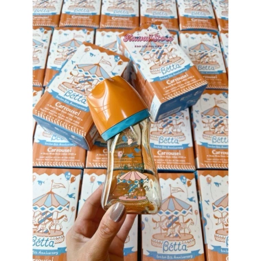 Bình sữa Betta WS4 160ml đu quay ngựa, PPSU - Phiên bản giới hạn, giá 900k