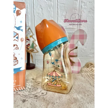 Bình sữa Betta WS4 160ml đu quay ngựa, PPSU - Phiên bản giới hạn, giá 900k