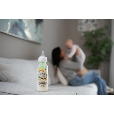 Bình sữa cổ hẹp Dr.Browns Deco 250ml PP Option Plus - Giá ưu đãi 310k, không BPA, an toàn 7