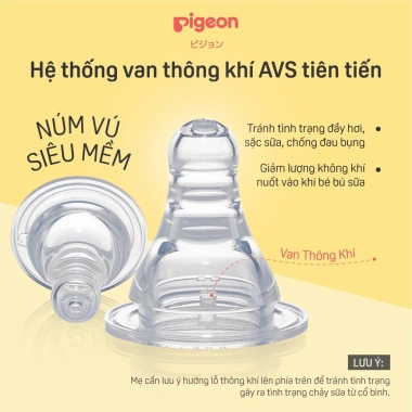 Bình sữa cổ hẹp PP vuông Pigeon Flexible 120ml-240ml - Giá siêu rẻ 110k 2 Bình sữa cổ hẹp PP vuông Pigeon Flexible 120ml-240ml - Giá siêu rẻ 110k 2