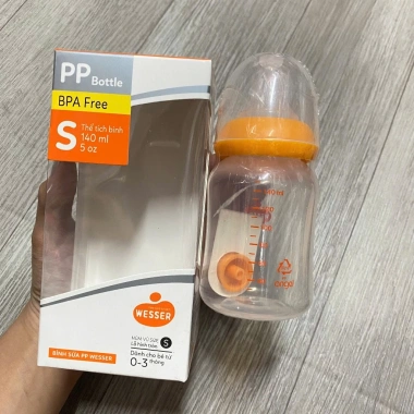 Bình sữa cổ hẹp Wesser nhựa PPSU PP - An toàn, không BPA, giá ưu đãi 135.000đ 10