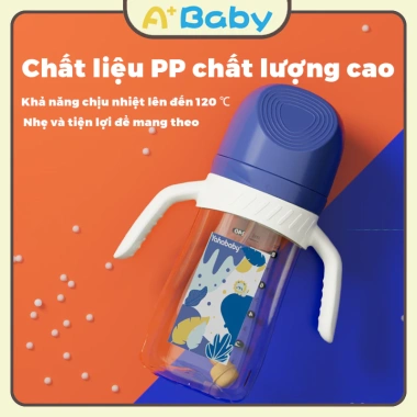 Bình Sữa Cổ Rộng 300ml PP Không BPA Đa Năng 3IN1 Giá chỉ 24.000 VND 5
