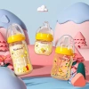 Bình Sữa Cổ Rộng Bé Kichilachi PPSU Hình Gấu 90‑160‑260ml Không BPA Giá Đãi 122k 3