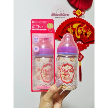Bình sữa cổ rộng ChuChu Multi Fit thế hệ mới - Nội địa Nhật Bản, giảm giá 299k