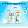 Bình sữa cổ rộng Dr.Brown's nhựa PESU Option Plus 150ml-270ml chính hãng, dễ vệ sinh