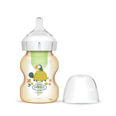 Bình sữa cổ rộng Dr.Brown's PPSU Option Plus 150ml-270ml chính hãng, giá 588k 4 Bình sữa cổ rộng Dr.Brown's PPSU Option Plus 150ml-270ml chính hãng, giá 588k 4