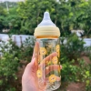 Bình sữa cổ rộng PPSU Limited Babuu 170ml-270ml, núm cánh hoa điều chỉnh khớp ngậm, giảm giá 119.000 VND