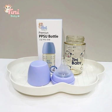 Bình sữa cổ rộng Tini Baby PPSU 170/270ml - Cao cấp, an toàn, giá chỉ 20.000₫ 6