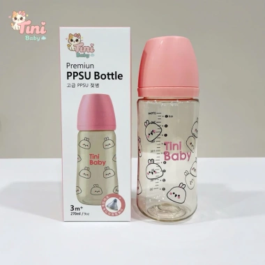 Bình sữa cổ rộng Tini Baby PPSU 170/270ml - Cao cấp, an toàn, giá chỉ 20.000₫ 10