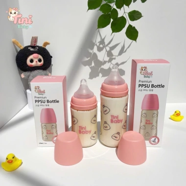 Bình sữa cổ rộng Tini Baby PPSU cao cấp 170ml 270ml - Giá 51.920 VND giảm mạnh 3
