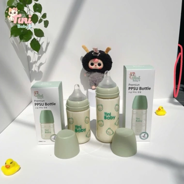 Bình sữa cổ rộng Tini Baby PPSU cao cấp 170ml 270ml - Giá 51.920 VND giảm mạnh 4
