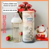 Bình sữa cổ vuông 240ml cho bé 6 tháng+ Núm ti mềm, van thoát khí chống đầy hơi, giá ưu đãi 165.750₫