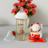 Bình sữa cổ vuông 240ml cho bé 6 tháng+ Núm ti mềm, van thoát khí chống đầy hơi, giá ưu đãi 165.750₫ 5